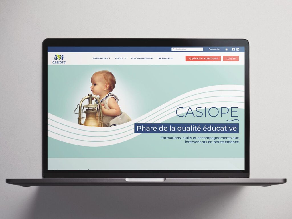 Refonte du site web de CASIOPE